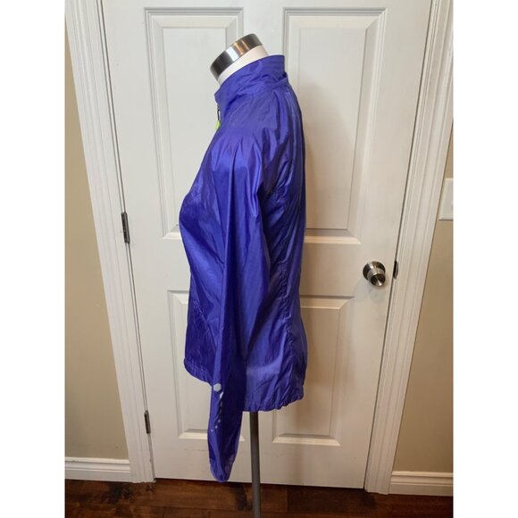 Mountain Hardwear Dark Purple Thin Zip-Up Windbreak Jacket, Size S - Picture 3 of 5